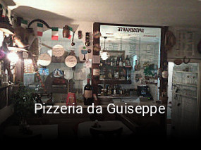 Pizzeria da Guiseppe tisch reservieren