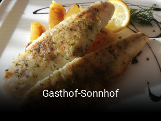 Gasthof-Sonnhof tisch reservieren
