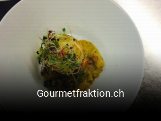 Jetzt bei Gourmetfraktion.ch einen Tisch reservieren