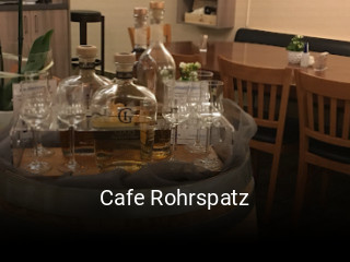 Cafe Rohrspatz tisch reservieren