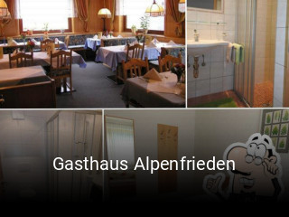 Gasthaus Alpenfrieden reservieren