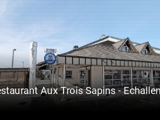 Restaurant Aux Trois Sapins - Echallens tisch buchen
