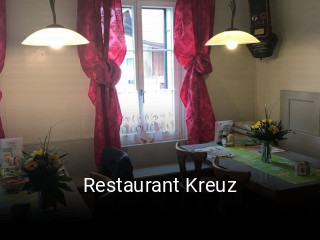 Restaurant Kreuz tisch buchen
