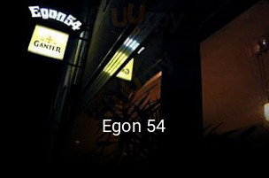 Egon 54 tisch reservieren