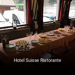Hotel Suisse Ristorante tisch buchen