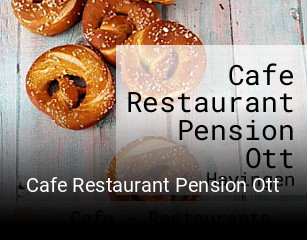 Cafe Restaurant Pension Ott tisch buchen