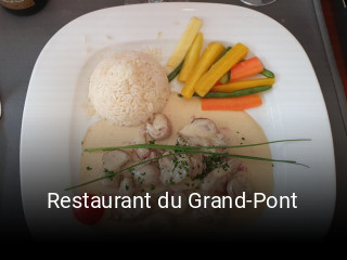 Jetzt bei Restaurant du Grand-Pont einen Tisch reservieren