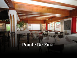 Jetzt bei Pointe De Zinal einen Tisch reservieren