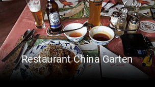 Restaurant China Garten tisch buchen