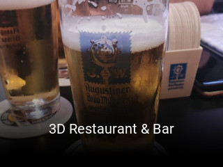Jetzt bei 3D Restaurant & Bar einen Tisch reservieren