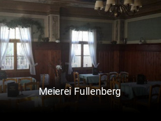 Meierei Fullenberg reservieren