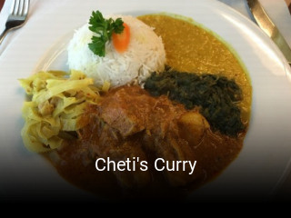 Jetzt bei Cheti's Curry einen Tisch reservieren