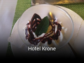 Hotel Krone tisch buchen