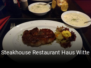 Jetzt bei Steakhouse Restaurant Haus Witte einen Tisch reservieren