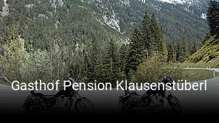 Gasthof Pension Klausenstüberl tisch reservieren