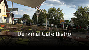 Denkmal Café Bistro tisch buchen