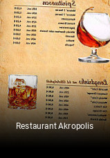 Jetzt bei Restaurant Akropolis einen Tisch reservieren