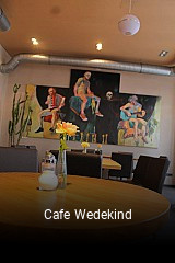 Jetzt bei Cafe Wedekind einen Tisch reservieren