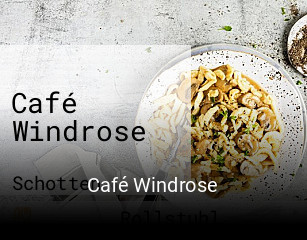 Café Windrose tisch reservieren