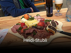 Jetzt bei Heidi-Stubli einen Tisch reservieren