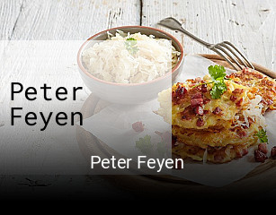 Peter Feyen online reservieren