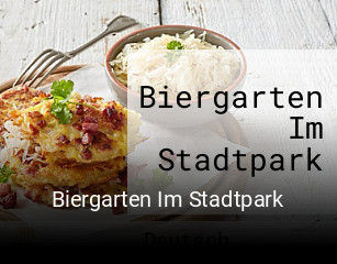 Biergarten Im Stadtpark tisch buchen
