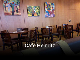 Jetzt bei Cafe Heinritz einen Tisch reservieren