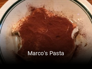 Jetzt bei Marco's Pasta einen Tisch reservieren