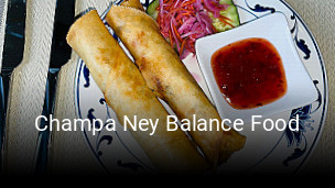 Champa Ney Balance Food tisch reservieren
