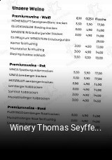 Winery Thomas Seyffer online reservieren