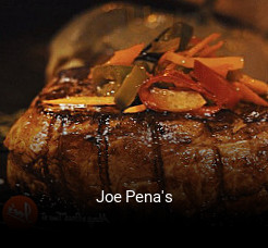 Joe Pena's online reservieren