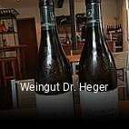 Weingut Dr. Heger tisch buchen