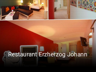 Restaurant Erzherzog Johann tisch reservieren