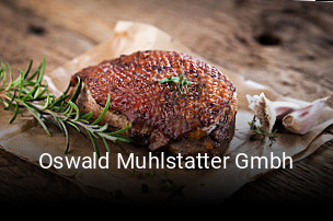 Oswald Muhlstatter Gmbh reservieren