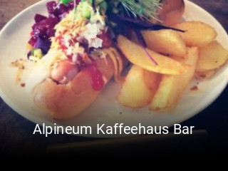 Jetzt bei Alpineum Kaffeehaus Bar einen Tisch reservieren