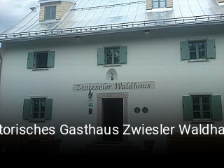 Historisches Gasthaus Zwiesler Waldhaus reservieren