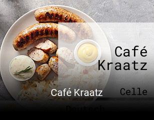 Jetzt bei Café Kraatz einen Tisch reservieren
