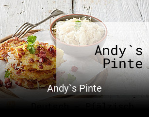 Andy`s Pinte reservieren