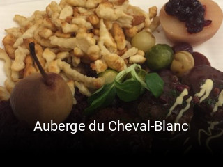 Jetzt bei Auberge du Cheval-Blanc einen Tisch reservieren
