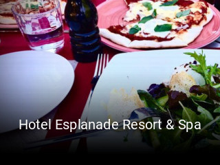 Hotel Esplanade Resort & Spa tisch reservieren