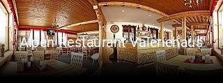 Jetzt bei Alpen Restaurant Valeriehaus einen Tisch reservieren