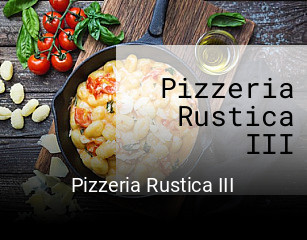 Pizzeria Rustica III tisch reservieren