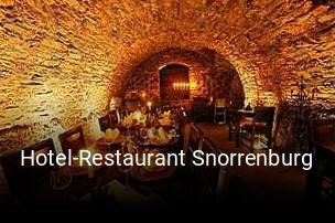 Hotel-Restaurant Snorrenburg tisch buchen