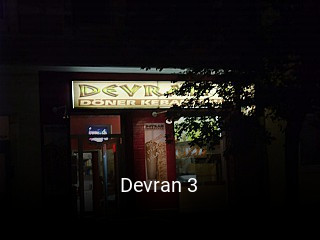 Jetzt bei Devran 3 einen Tisch reservieren