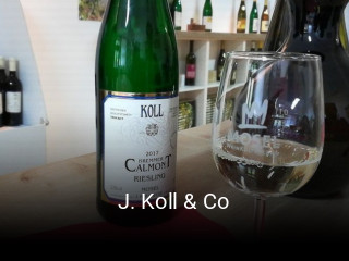 Jetzt bei J. Koll & Co einen Tisch reservieren