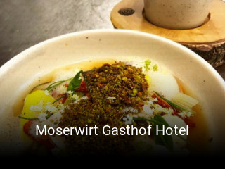 Moserwirt Gasthof Hotel tisch reservieren