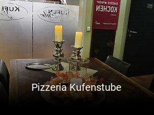 Pizzeria Kufenstube tisch buchen
