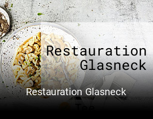 Restauration Glasneck tisch buchen
