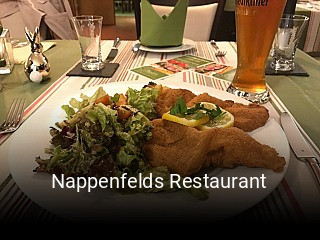 Jetzt bei Nappenfelds Restaurant einen Tisch reservieren
