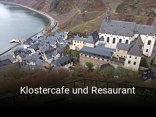 Klostercafe und Resaurant online reservieren